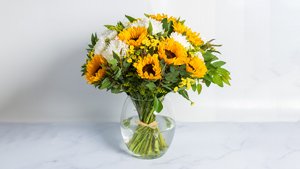 זר חמניות השדה צהוב זר חמניות השדה צהוב